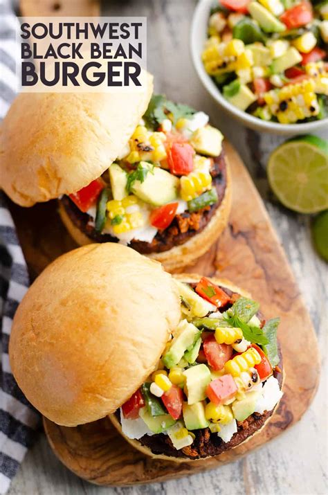 How much fat is in southwest black bean burger - calories, carbs, nutrition