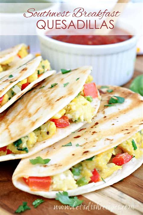 How much fat is in southwest breakfast quesadilla - calories, carbs, nutrition