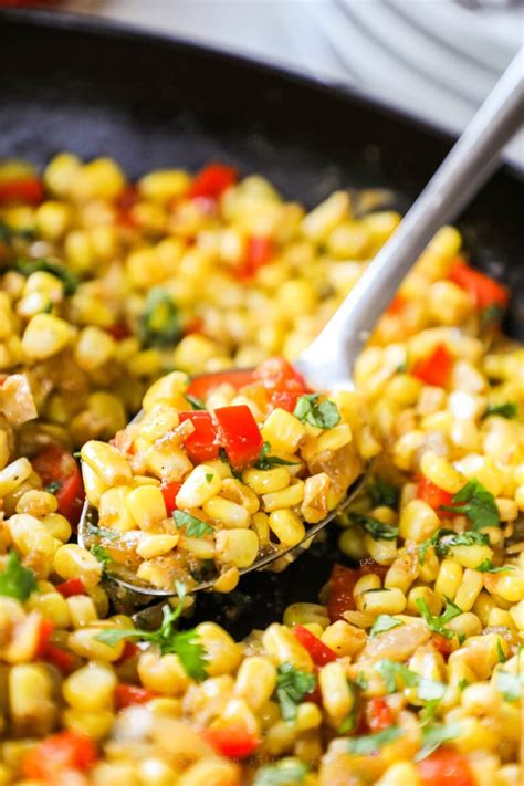 How much fat is in southwest corn - calories, carbs, nutrition