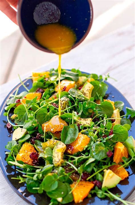 How much fat is in southwest watercress salad - calories, carbs, nutrition