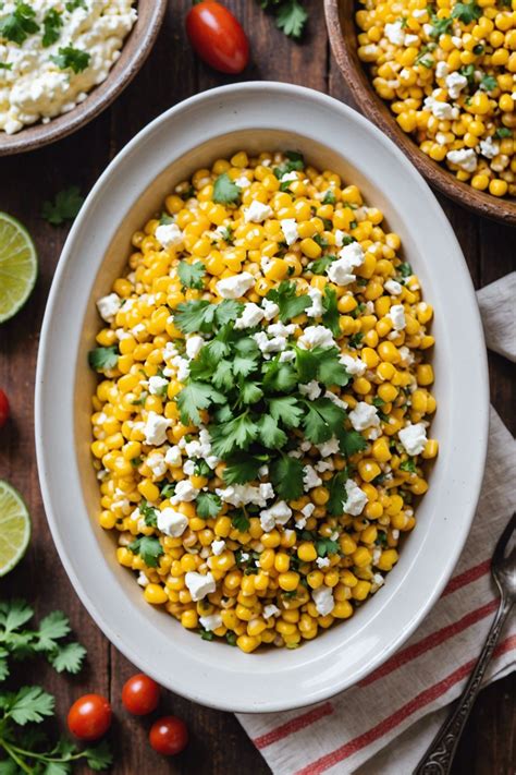 How much fat is in southwestern creamy corn - calories, carbs, nutrition