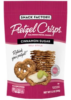 How much fat is in soy crisps - cinnamon sugar - calories, carbs, nutrition