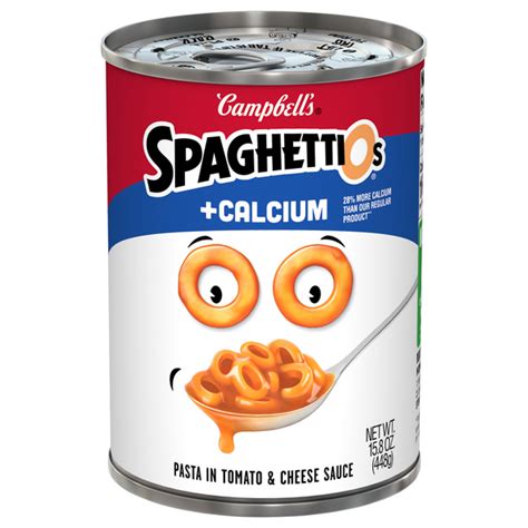 How much fat is in spaghettios, spaghetti in tomato & cheese sauce - calories, carbs, nutrition