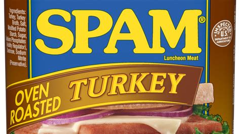 How much fat is in spam - turkey - calories, carbs, nutrition