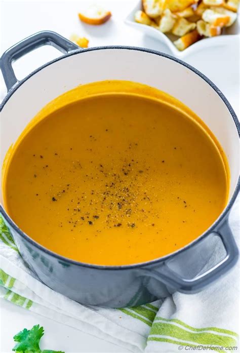 How much fat is in spiced butternut squash soup - calories, carbs, nutrition