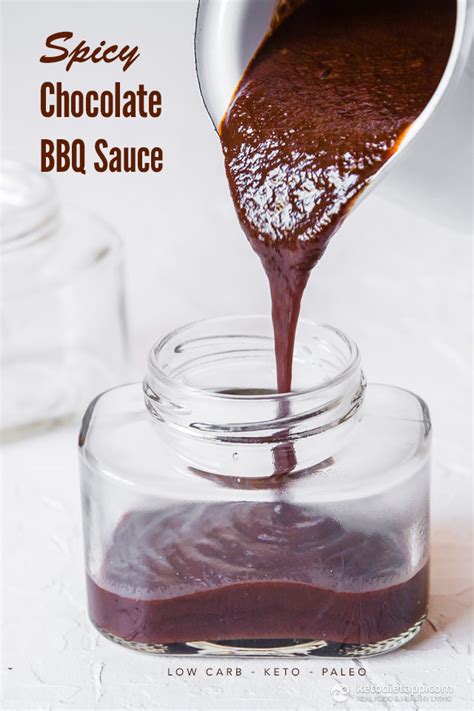 How much fat is in spicy chocolate sauce - calories, carbs, nutrition