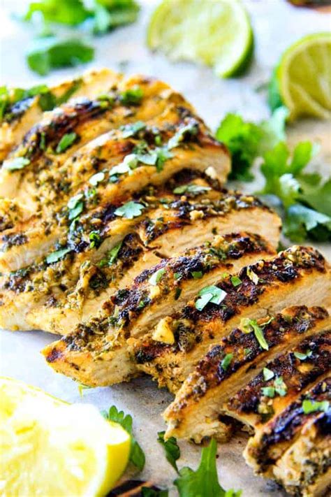 How much fat is in spicy lime cilantro chicken - calories, carbs, nutrition