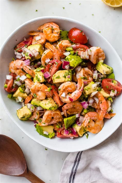 How much fat is in spicy shrimp salad - calories, carbs, nutrition