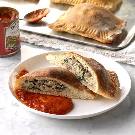 How much fat is in spinach and broccoli calzone (15830.3) - calories, carbs, nutrition