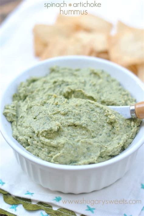 How much fat is in spinach artichoke hummus - calories, carbs, nutrition