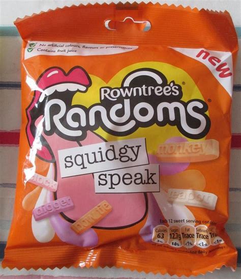 How much fat is in squidgy speak - calories, carbs, nutrition