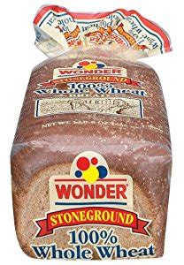How much fat is in stone ground wheat bread - calories, carbs, nutrition