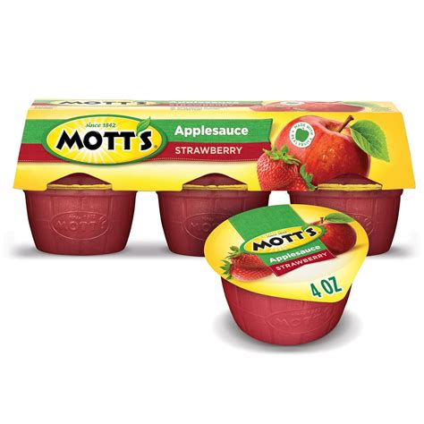 How much fat is in strawberry applesauce - calories, carbs, nutrition