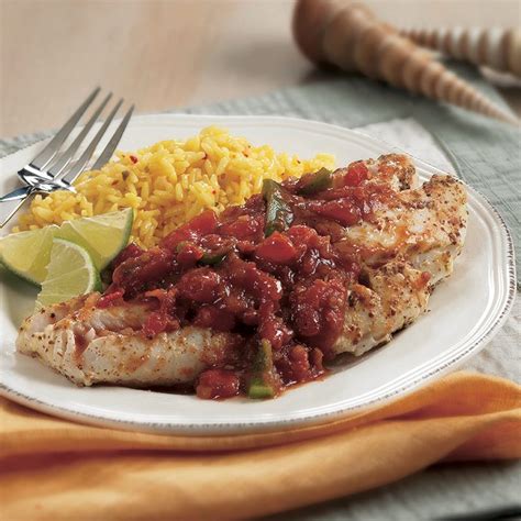 How much fat is in stuffed cod with creole sauce - calories, carbs, nutrition