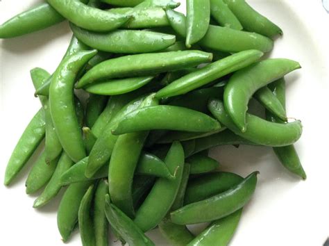 How much fat is in sugar snap peas, frozen - calories, carbs, nutrition