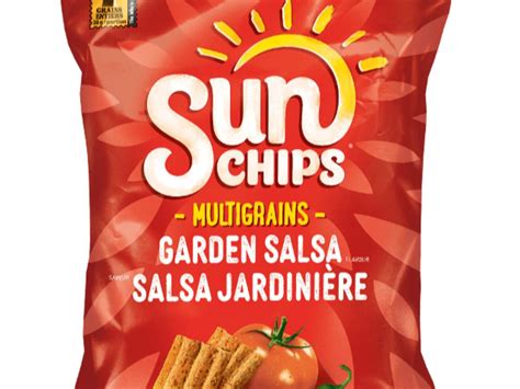 How much fat is in sun chips - garden salsa - calories, carbs, nutrition