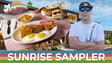 How much fat is in sunrise sampler - calories, carbs, nutrition