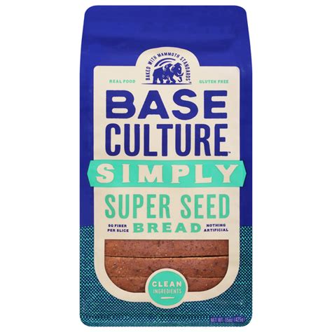 How much fat is in super seeded bread - calories, carbs, nutrition