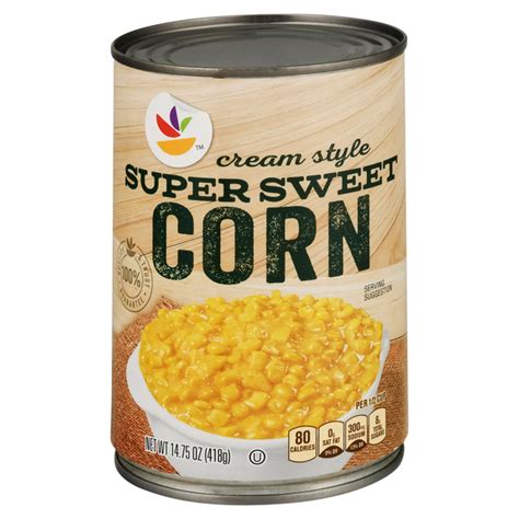 How much fat is in super sweet golden corn - calories, carbs, nutrition
