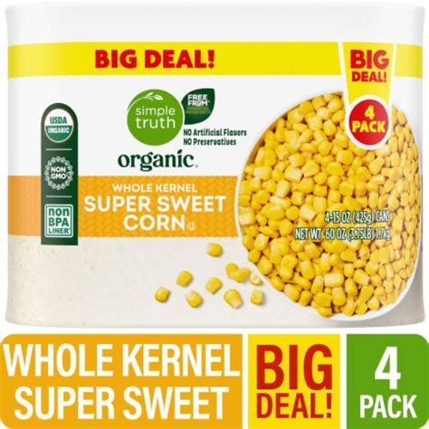 How much fat is in super sweet whole kernel corn - jmg - calories, carbs, nutrition