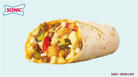 How much fat is in supersonic breakfast burrito - calories, carbs, nutrition