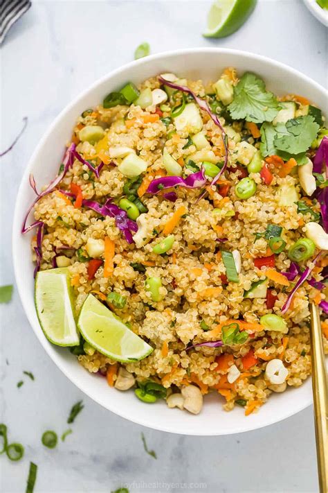 How much fat is in sweet and crunchy quinoa salad cup - calories, carbs, nutrition