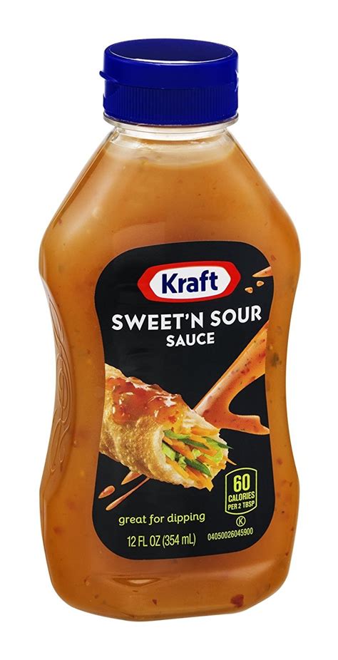 How much fat is in sweet and sour sauce (61180.7) - calories, carbs, nutrition