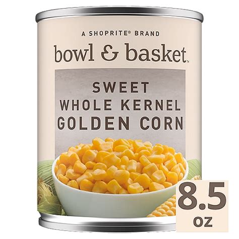 How much fat is in sweet golden corn 8.5 - calories, carbs, nutrition
