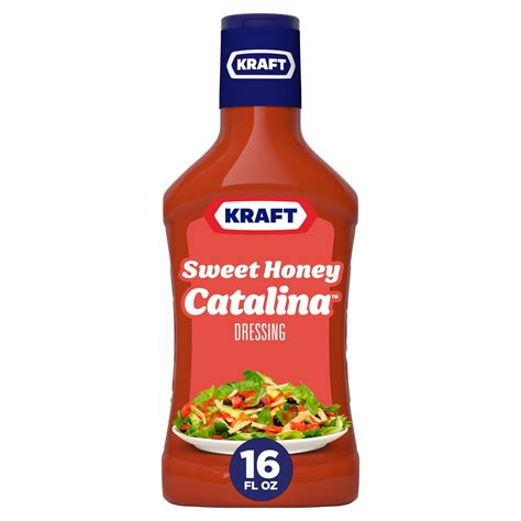 How much fat is in sweet honey catalina dressing - calories, carbs, nutrition