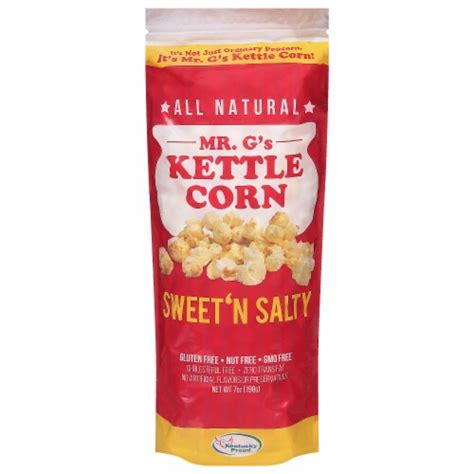 How much fat is in sweet n salt popcorn - calories, carbs, nutrition