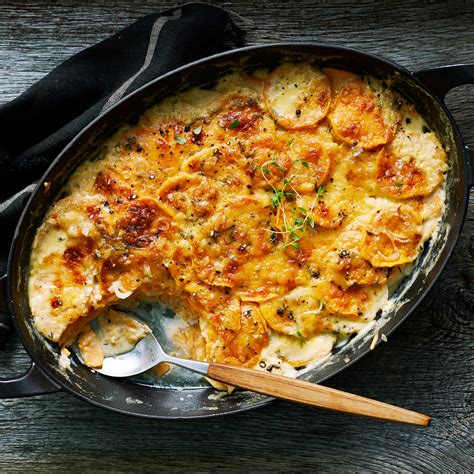 How much fat is in sweet potato gratin - calories, carbs, nutrition