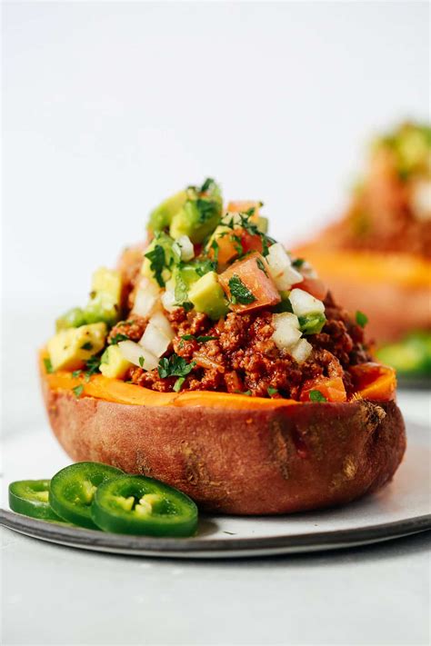 How much fat is in sweet potato tacos - calories, carbs, nutrition