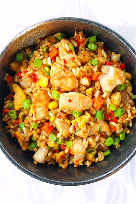 How much fat is in tangy chicken with rice - calories, carbs, nutrition