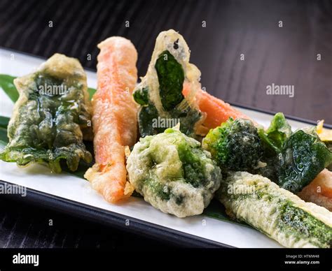 How much fat is in tempura vegetables - calories, carbs, nutrition