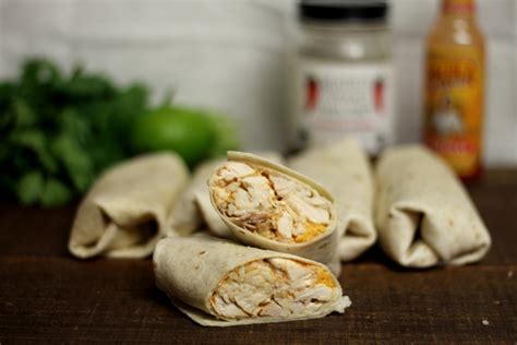 How much fat is in thab burrito grilled chicken shredded - calories, carbs, nutrition