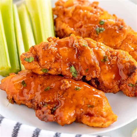 How much fat is in thai buffalo chicken tenders - calories, carbs, nutrition