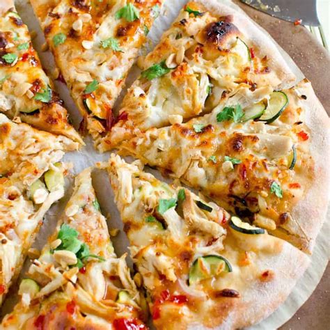 How much fat is in thai chicken pizza (16118.13) - calories, carbs, nutrition