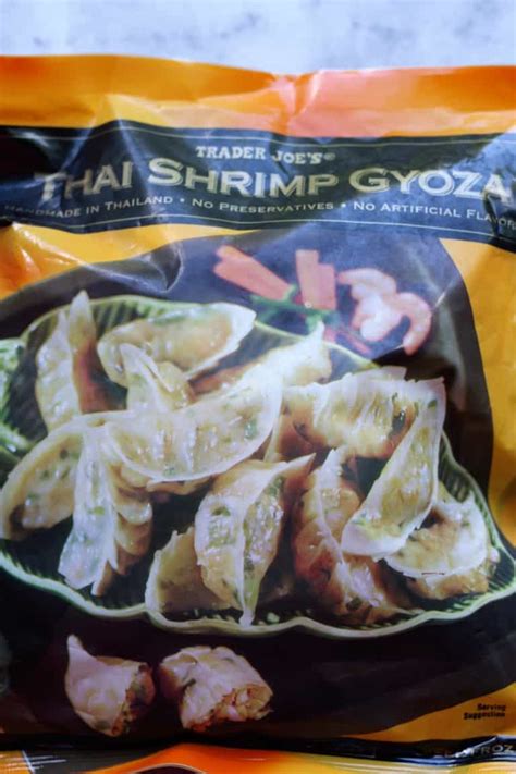 How much fat is in thai shrimp gyoza - calories, carbs, nutrition