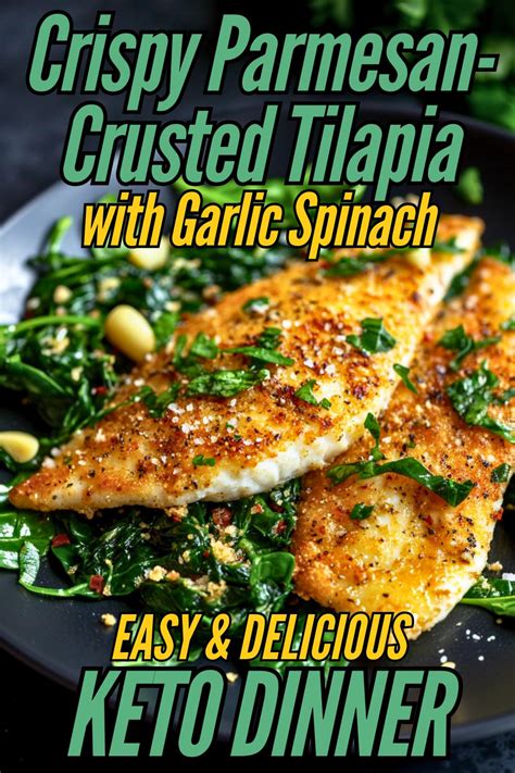 How much fat is in tilapia 5-7 oz spinach parmesan crusted - calories, carbs, nutrition