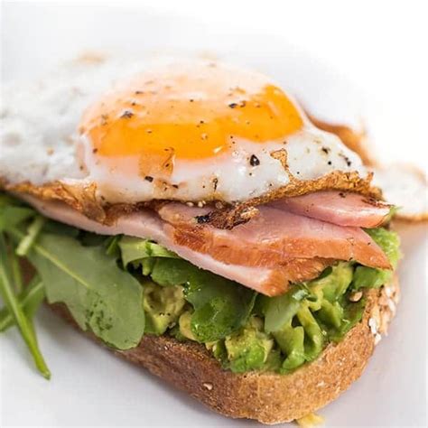 How much fat is in toast avocado ham & egg multigrain baguette 2 slc - calories, carbs, nutrition