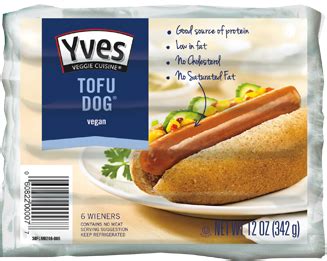 How much fat is in tofu dogs - calories, carbs, nutrition