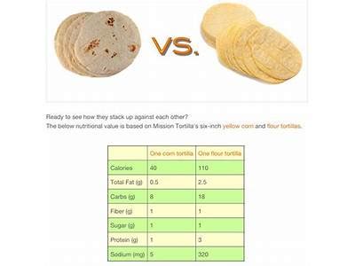 How much fat is in tortilla shell - calories, carbs, nutrition