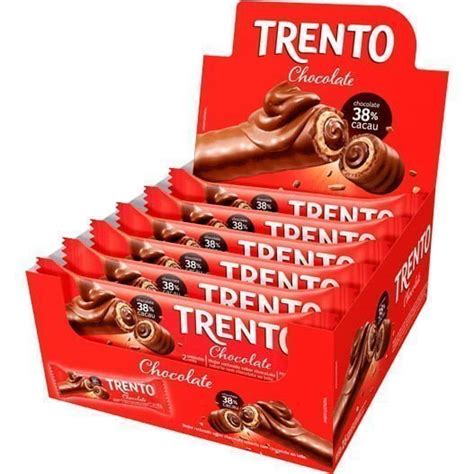 How much fat is in trento chocolate - calories, carbs, nutrition