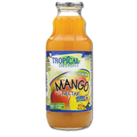 How much fat is in tropical mango delight - calories, carbs, nutrition