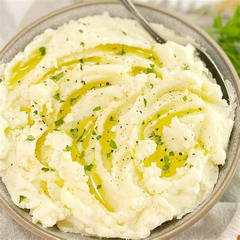 How much fat is in truffle oil mashed potatoes - calories, carbs, nutrition