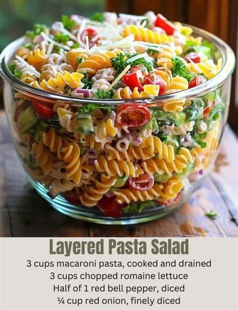 How much fat is in tuna layered pasta salad - calories, carbs, nutrition