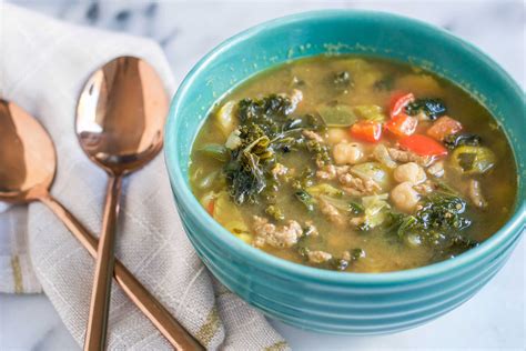 How much fat is in turkey and brussels sprout stoup - calories, carbs, nutrition