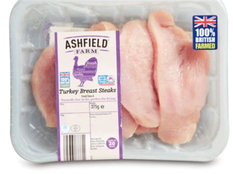 How much fat is in turkey breast - meat only - on 6