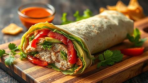 How much fat is in turkey chipotle wrap on tortilla - calories, carbs, nutrition