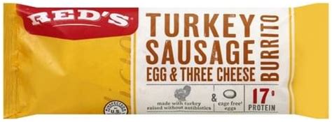 How much fat is in turkey sausage egg &cheese - calories, carbs, nutrition